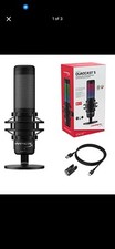 HyperX QuadCast S - RGB USB Condenser Microphone for PC, PS4,
