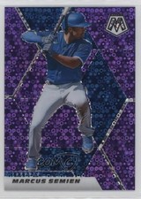 2021 Panini Mosaic Quick Pitch Purple Mosaic Prizm 2/50 Marcus Semien #88 14ez
