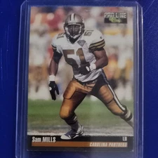 1995 Pro Line Classic Sam Mills Auto /1470 HOF