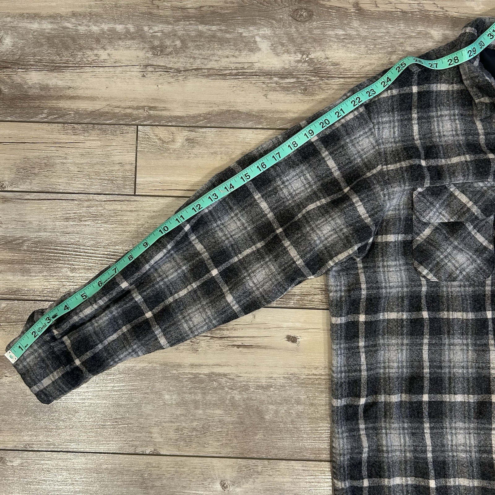 Pendleton Wool Board Shirt Loop Collar Button Up … - image 6