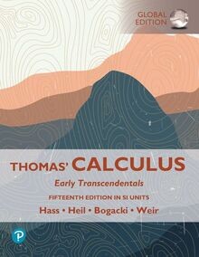 Thomas Calculus: Early Transcendentals, SI Units vo... | Buch | Zustand wie neu