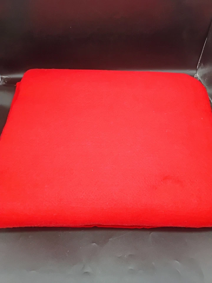 Manta Beacon Niños Junction Roja Doble/Tamaño Completo 72x90 Borde Satinado EE. UU. Nueva Foto 4 de 4