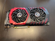 MSI GTX 1060 Gaming X 6GB Graphics Card Used GPU High Performance