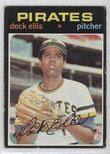 1971 Topps Dock Ellis #2 0ha3
