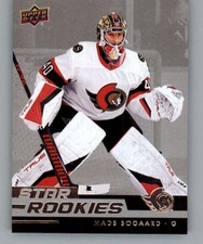 Mads Sogaard RC 2022-23 Upper Deck Star Rookies #17 NHL Senators ID:166282