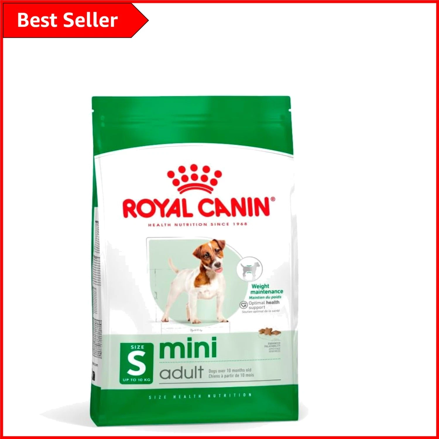 4kg Dry Dog Food for Small Breeds - Chicken Taste & Tartar Reduction Benefits