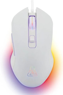 THE G-LAB Kult Helium USB Maus Weiß   Ergonomisch,
