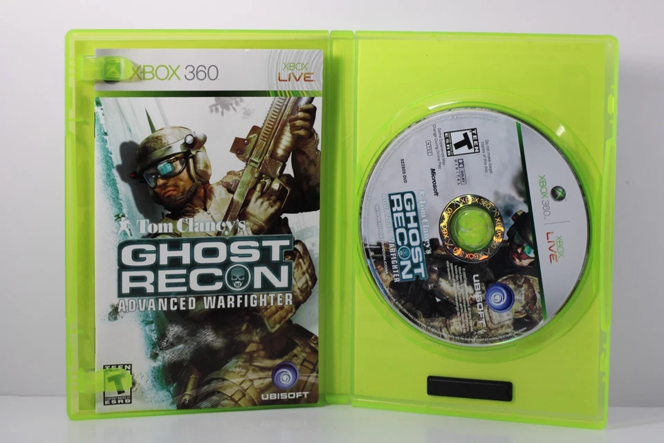 Tom Clancy's Ghost Recon Advanced Warfighter (Xbox 360, 2006) CIB - Image 4 of 4