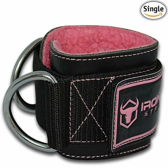 Iron Bull Strength Premium Ankle Strap Single for Cable Machine