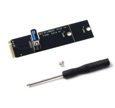 2pcs New M.2 to PCI-E channel USB3.0 m.2 to PCIe channel USB3.0 adapter card