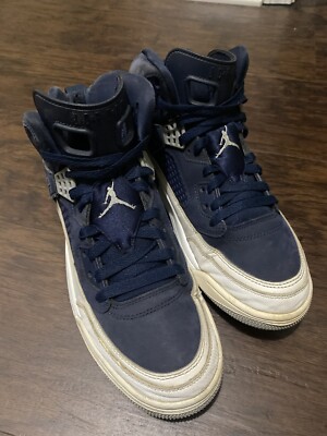 Nike Jordan Spizike Midnight Navy Blue Men's Shoes Sneakers Sz
