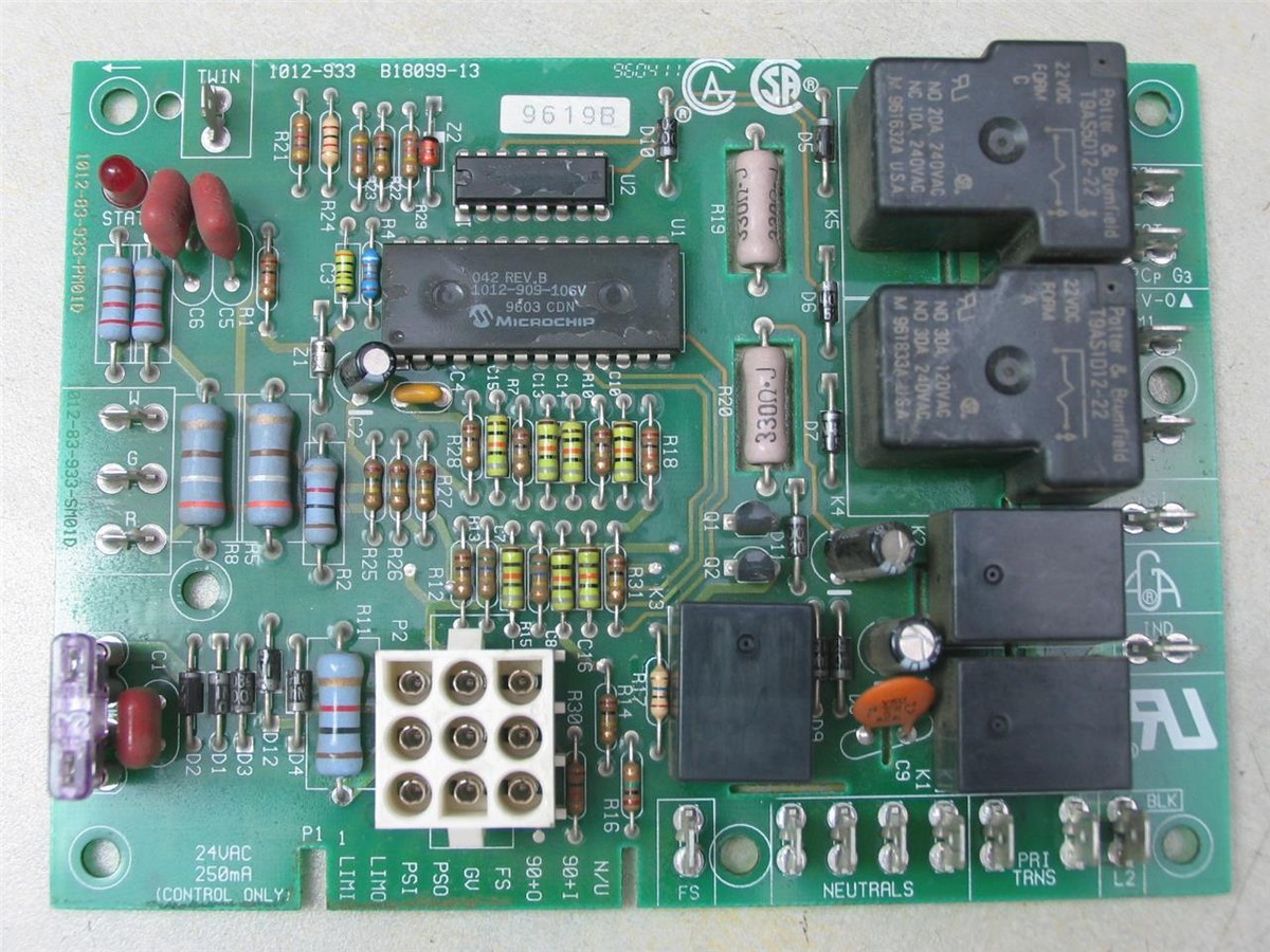 Goodman 1012-933 Furnace Control Circuit Board B18099-13 | eBay