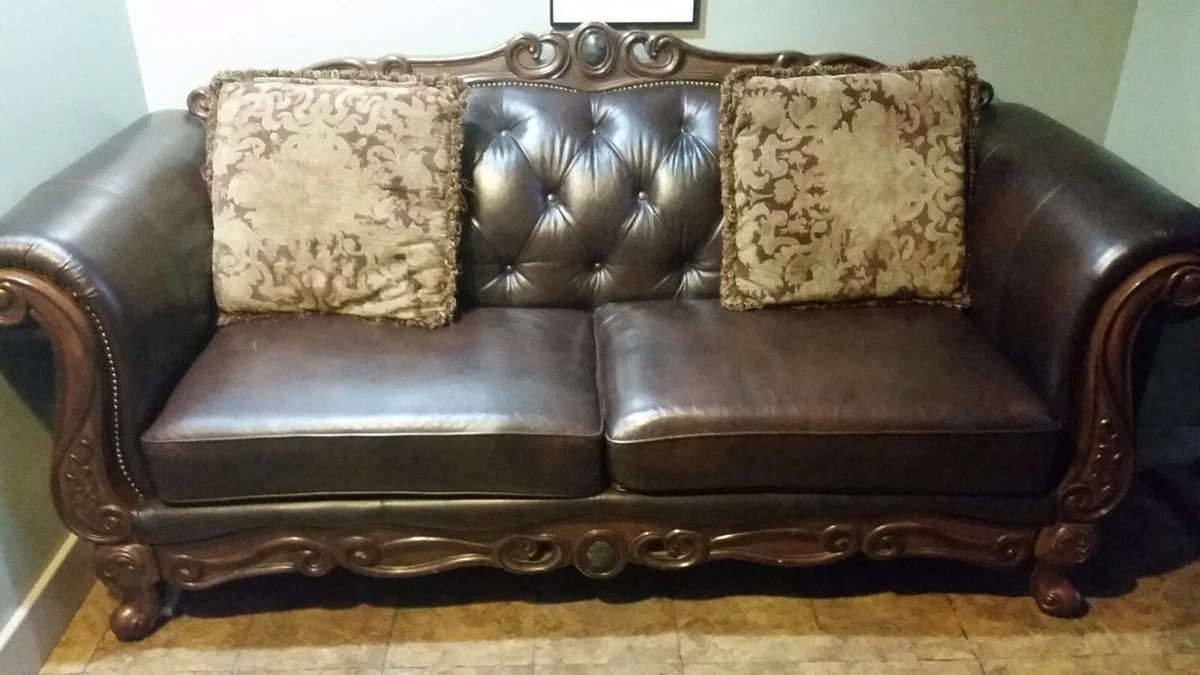 Brown Leather Couch Ashley Furniture