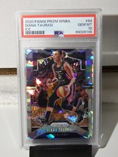 Diana Taurasi 2020 WNBA Panini Prizm Ice #84 PSA 10 GEM MINT