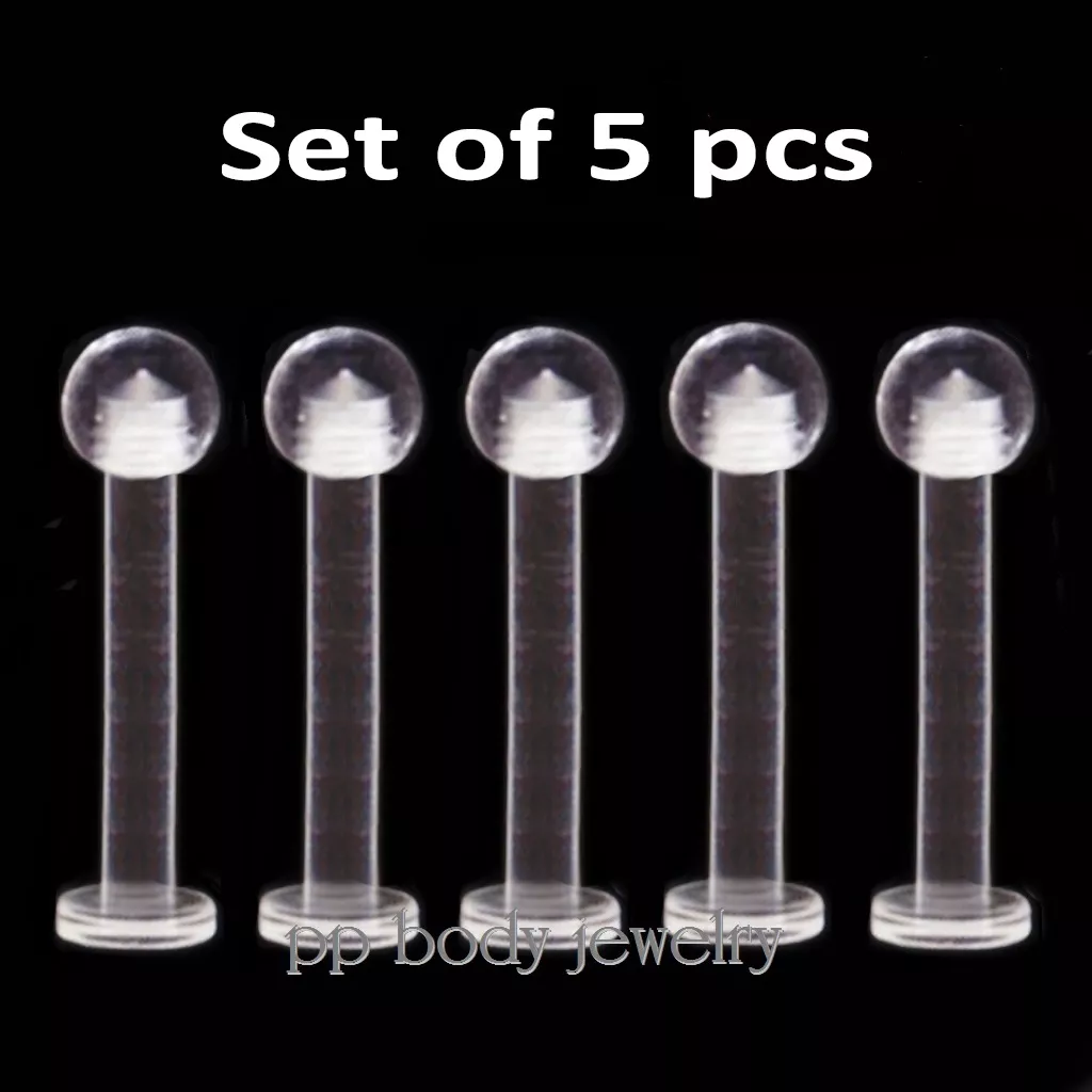 Clear flat shop tongue bar