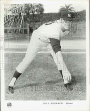 Press Photo New York Yankees Pitcher Bill Burbach - lrs24784