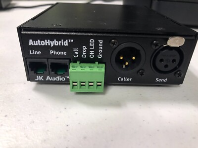 JK Audio Autohybrid Passive Telephone Audio Interface Free Shipping