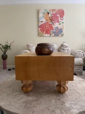 Hon-kaya Floor Goban + Hinata Special Grade Clam And Nachi  Go Stones (size 34)