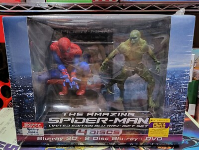 THE AMAZING SPIDER-MAN 4 Disc LIMITED EDITION 2D & 3D Blu-ray Gift