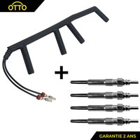 Reparatur Kabel +4 Kerze VorwäRmung Nuckel Polo 3 (6N) 1.7 1.9 Sdi 028971766