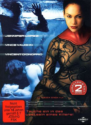 The Cell , Director's Cut , 2 DVDs im Pappschuber , Uncut , verschweißte Neuware