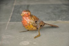 Vintage Wind Up litho Colorful Bird Tin Toy ,Germany