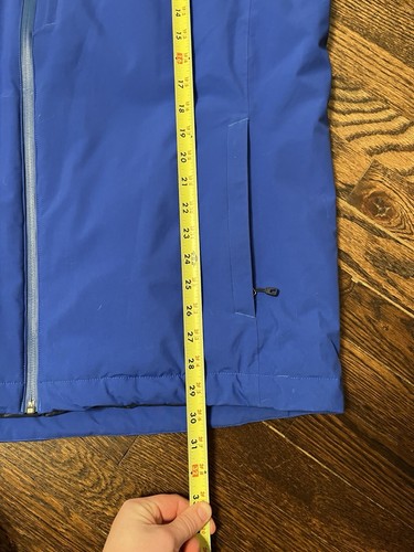 Patagonia Windsweep Down Hoody H2No Men‘s Size Large L - STY 84890 Blue - Picture 6 of 11