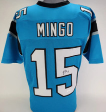 JONATHAN MINGO Signed Carolina Panthers Custom Jersey (JSA Signature Debut COA)