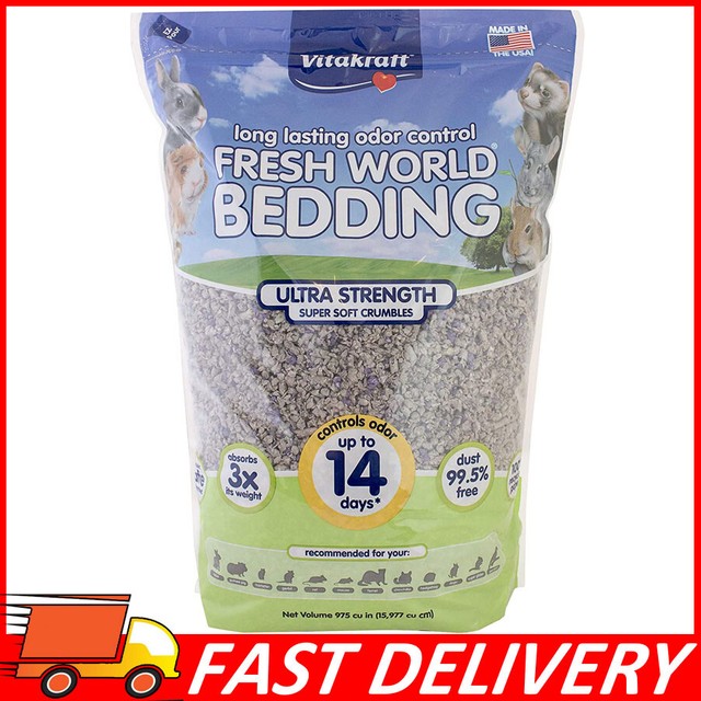 Vitakraft Fresh World Ultra Strength Paper Bedding & Litter for Small Animals... for sale online