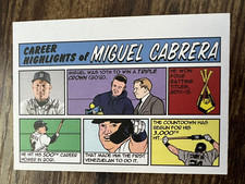 2022 Topps Heritage #73TC-10 Miguel Cabrera 1973 Topps Comics mint