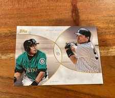 Ichiro Suzuki + Hideki Matsui 2020 Topps On Demand Dynamic Duals PR /950 NRMT+