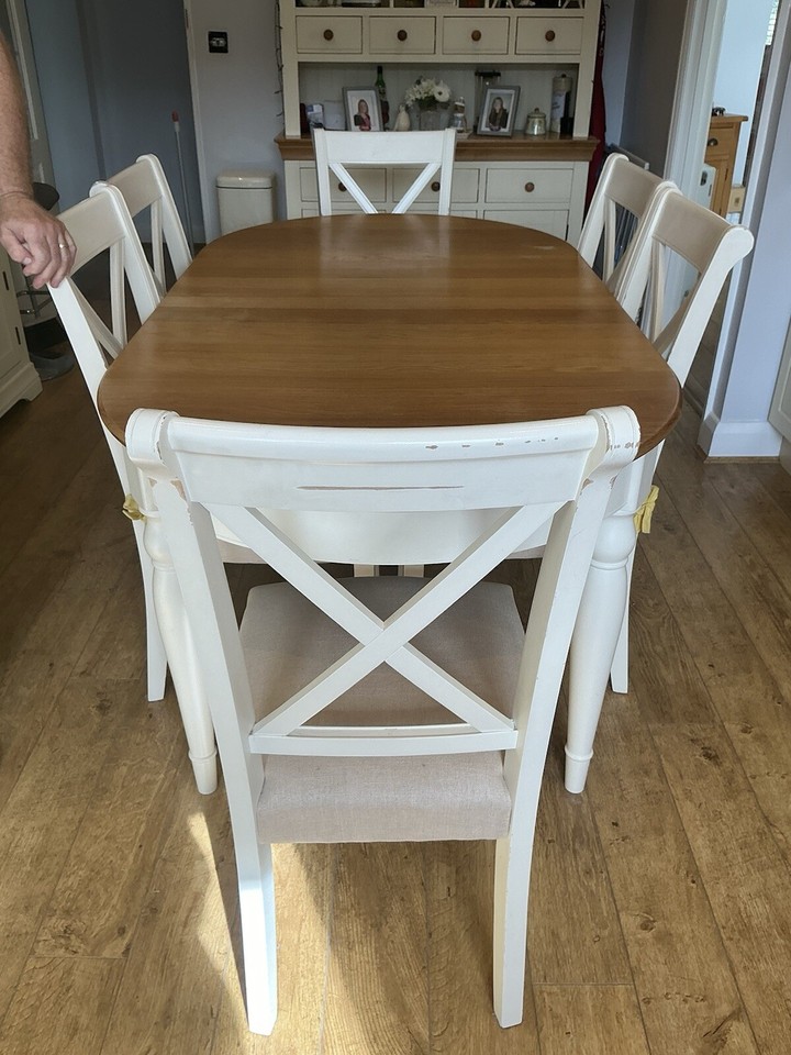 used dining room table and 6 chairs eBay