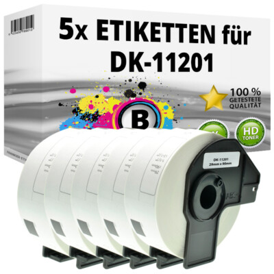 Etichette E Nastri Etichettatrice Brother QL-1110NWB Originali E Compatibili - Foto 7