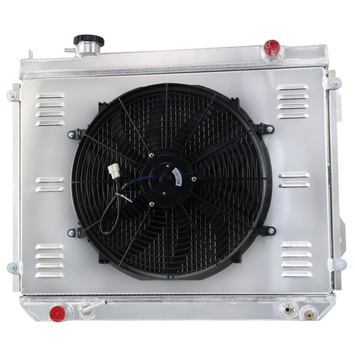3-Row Radiator Shroud Fan Kit For Toyota Tacoma DLX 2.4L 2.7L L4 3.4L V6 95-04 - Picture 2 of 13