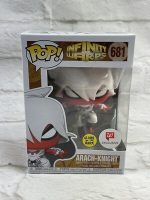 Funko Pop Infinity Warps Arach-Knight #681 Glow In Dark Walgreens Exclusive
