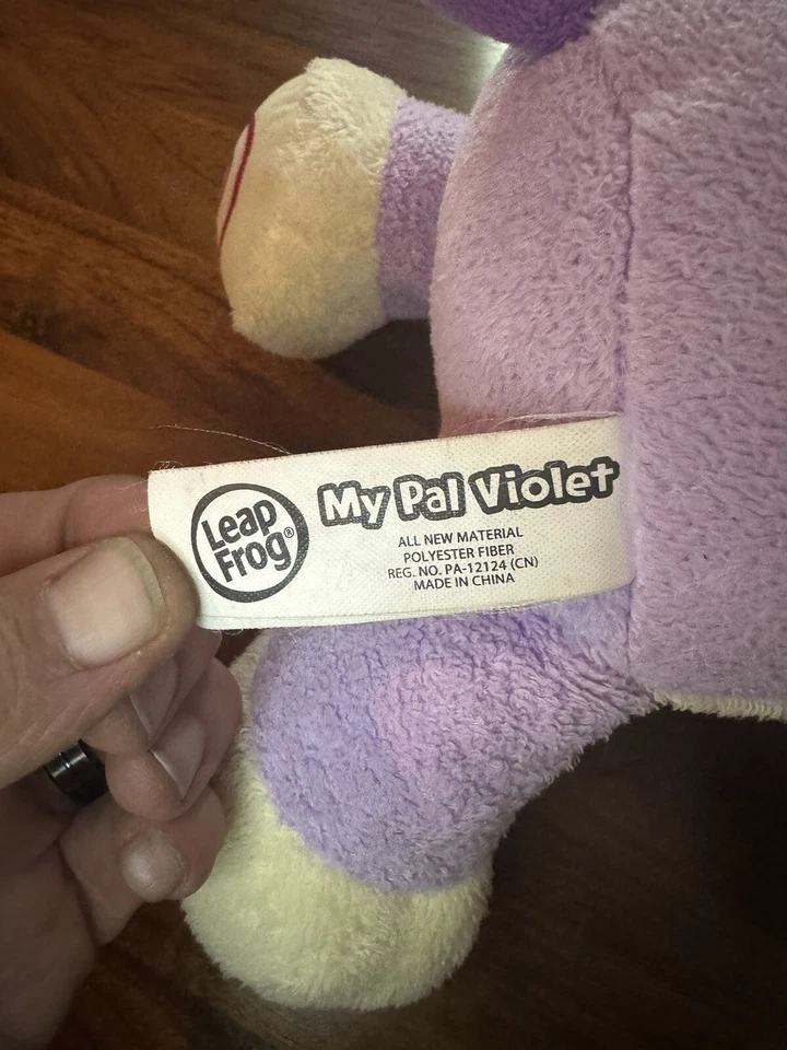 Leapfrog My Pal Violet - EUC - Educational Plush Stuffed Dog Toy - Image 2 of 3