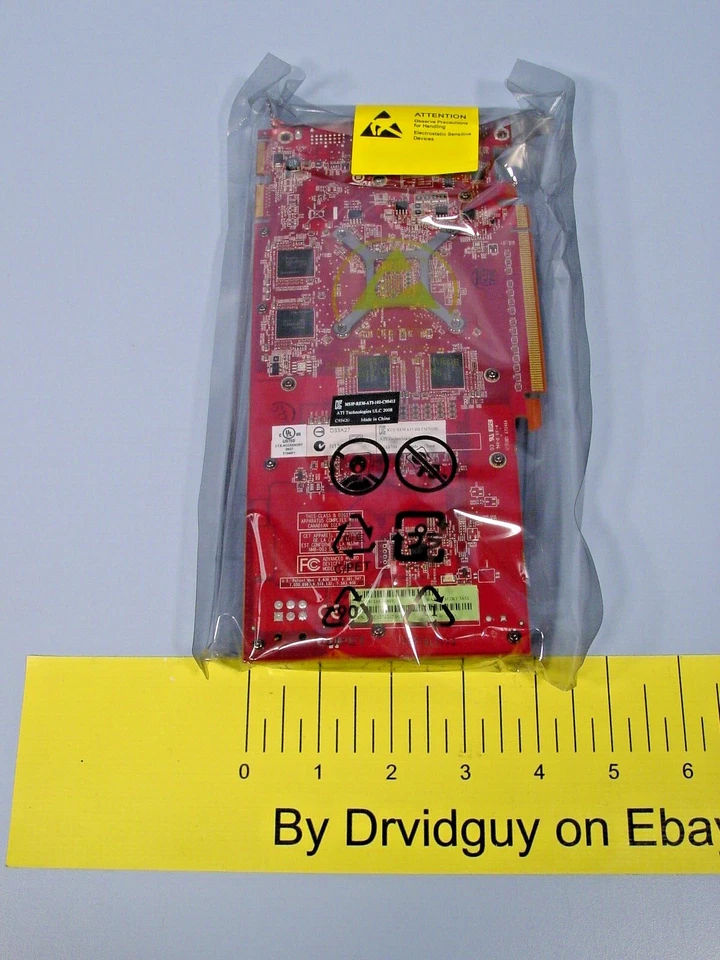 Barco ATI FirePro MXRT-5450 P/N: 7120284100G 1GB GDDR5 Video Graphics Card - Image 3 of 4