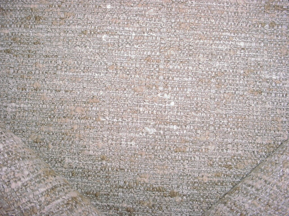 6Y Brunschwig et Fils BF10678 Drift Stone Flax Tweed Strie Upholstery Fabric - Image 2 of 4