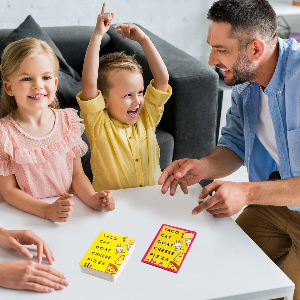 Taco Cat Goat Cheese Pizza Card Game 2-8 Players Party Family Fun Toy Ages 8+ - Image 4 of 4
