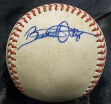 BRAULIO ORTIZ Milwaukee Brewers AUTOGRAPHED Carolina League Baseball  