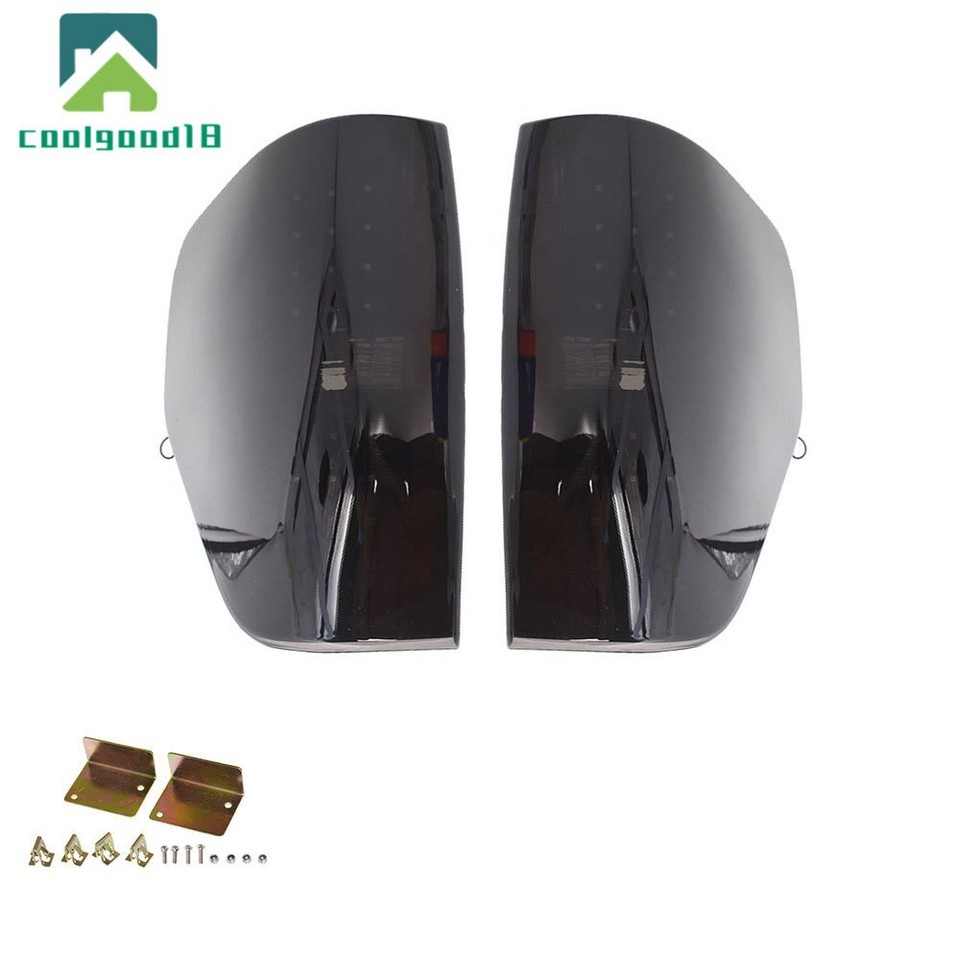 For 2009-2014 Ford Pickup F150 Smoke LED Tail Lights Lamps Passenger + Driver