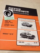 Revue technique Renault R20