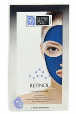 Global Beauty Care Premium Retinol Hydrogel Face Mask (3 Facial Treatments) 1Box