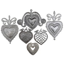 Heart, Love, Hope, Trust, Ornament, Sacred Heart Wall Art, Handmade Home Decor