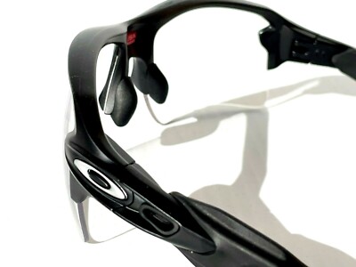 Oakley FLAK 2.0 XL Matte Black Frames w Clear Lens Sunglass Oakley FLAK 2.0 XL Matte Black Frames w Clear Lens Sunglass