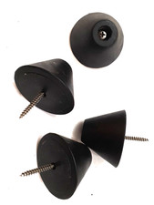 Bohlender Graebner Bg Z-sub Subwoofer Set Of Four 4 Feet & Screws Only
