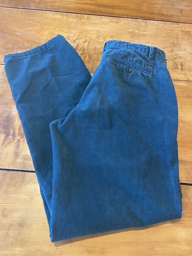 IZOD Tailgate Corduroy Straight Fit Green Pants Men's Size 32x32