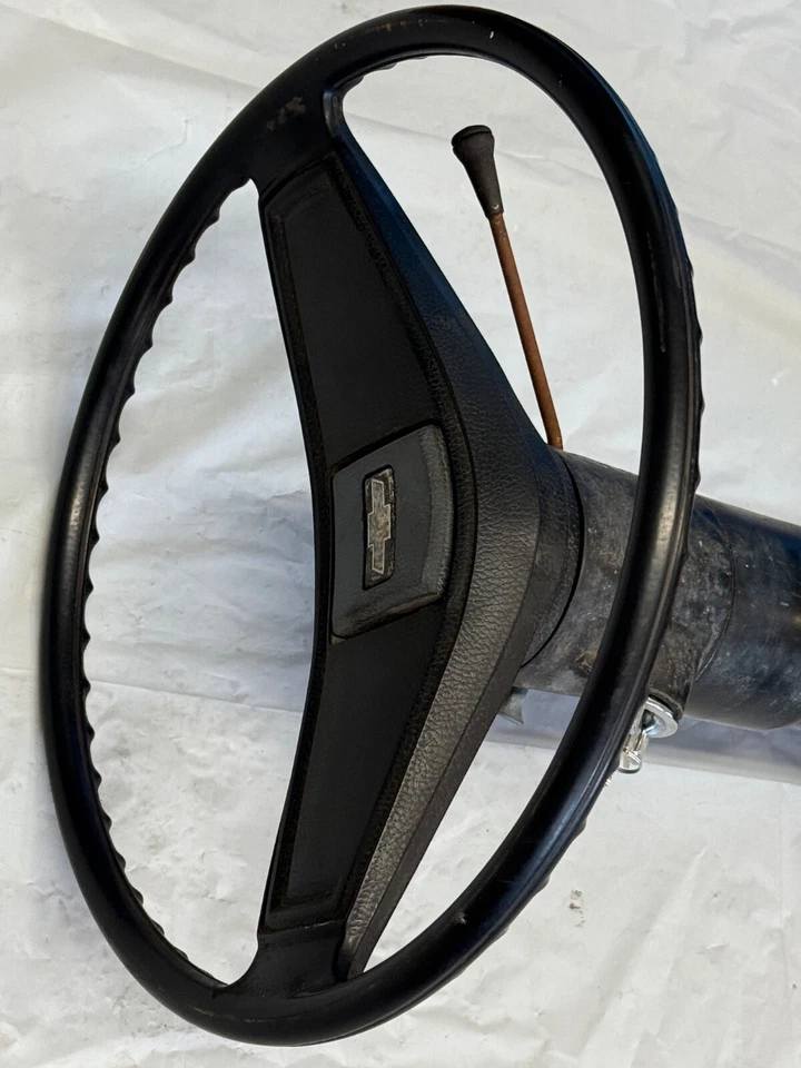 73 - 83 Chevy Square Body K5 Blazer C20 Manual Floor Shift Steering Column w/Key Foto 4 de 4