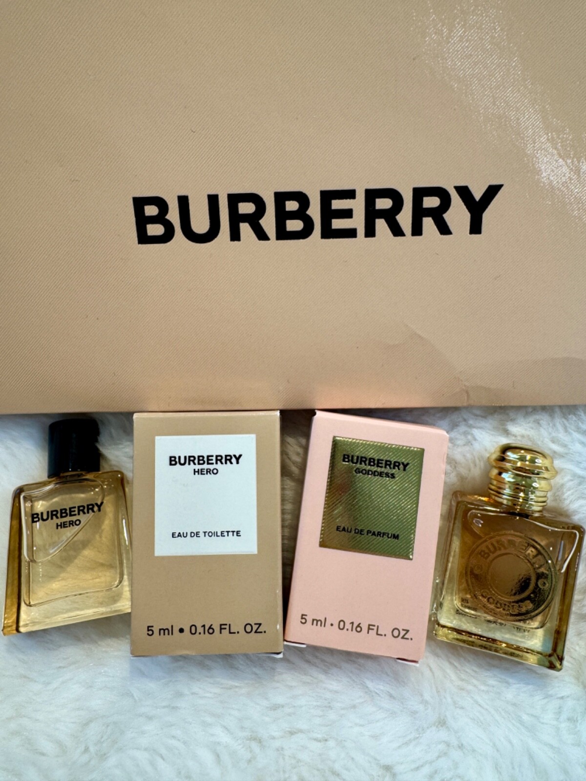 Burberry Hero EDT & Goddess EDP Mini Duo Set 5ml + 5ml-image