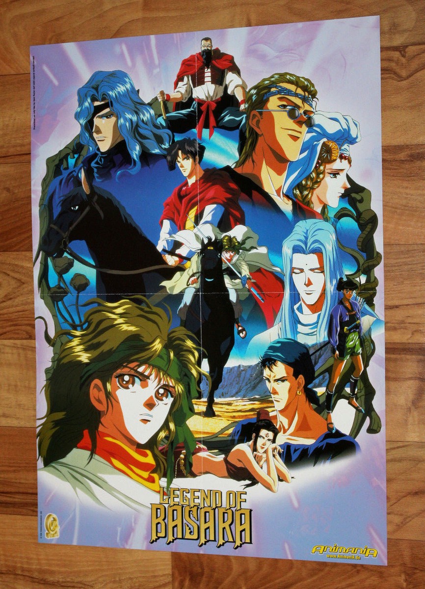 Basara Legend of Basara Anime Manga very rare Promo Poster 56x40cm